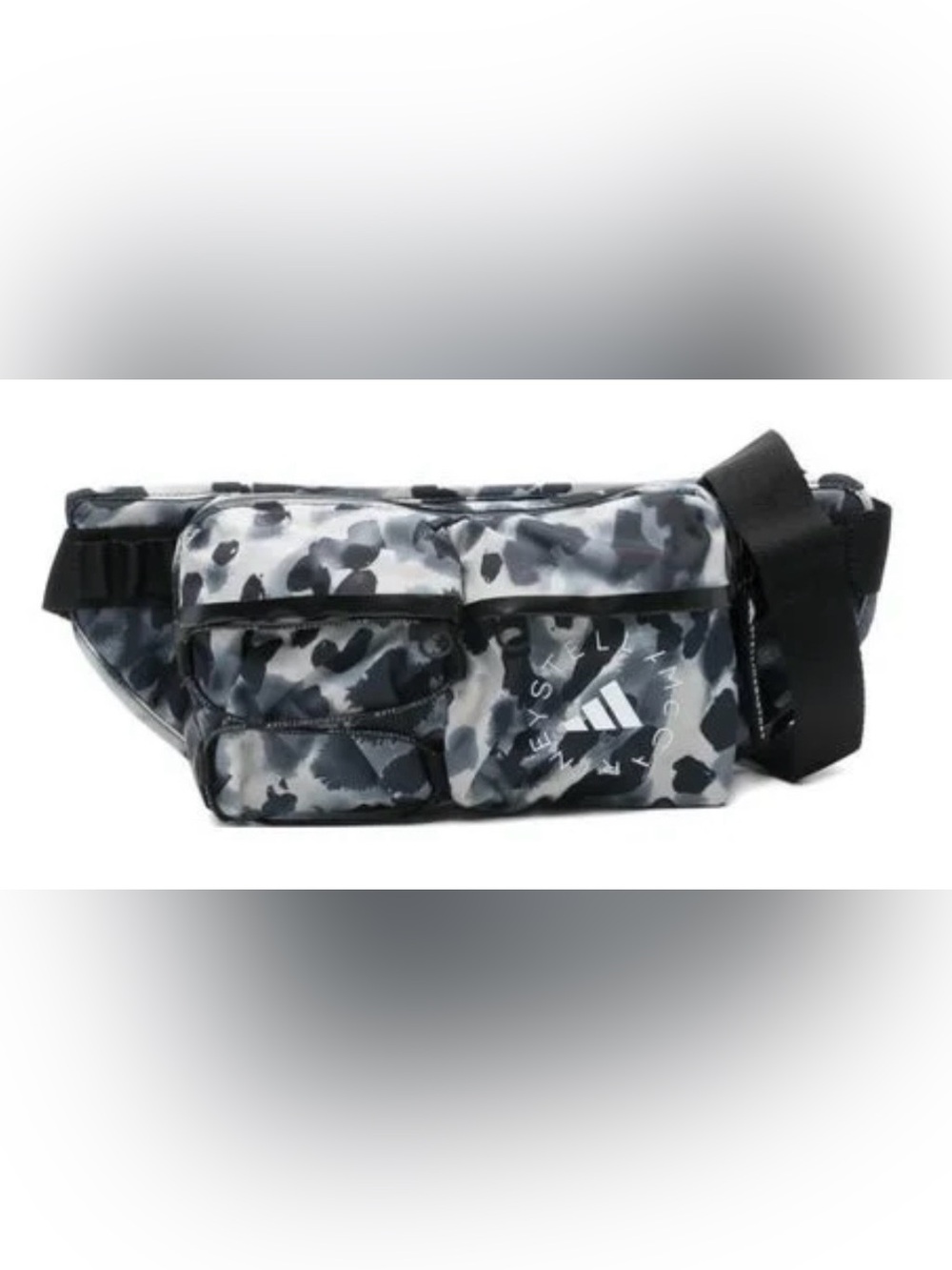 adidas by Stella McCartney Printed Belt BumBag Adjustable Multicolor KF3541 New